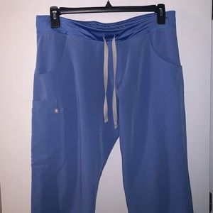 Figs Kade Pants size Large Ceil Blue